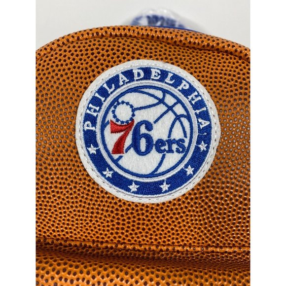 ✅️Loungefly NBA Philadelphia 76ers Basketball Textured Mini Backpack main image 15